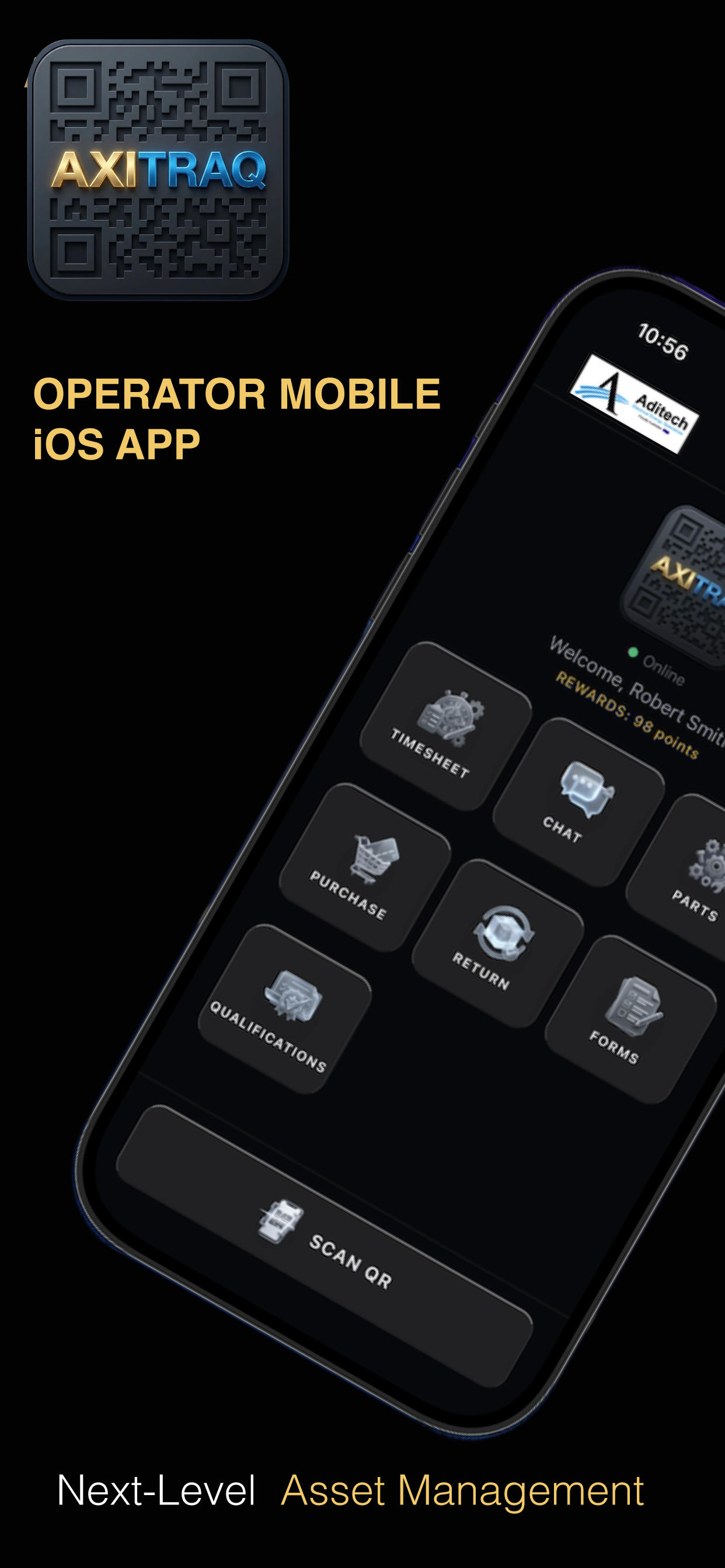AXITRAQ App Parts and Materials